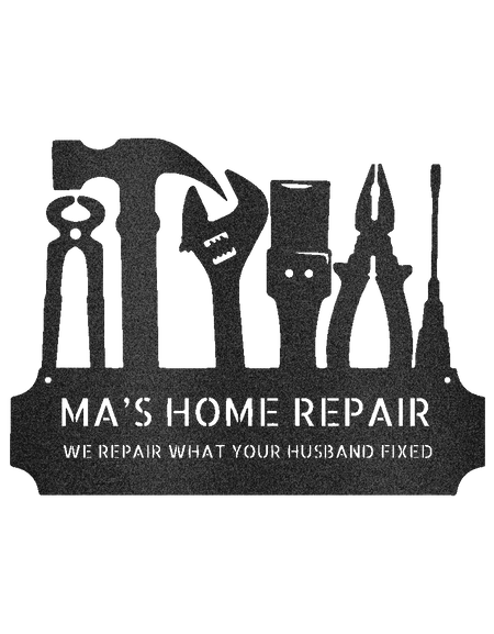 Tool Time Kişiselleştirilmiş Hediyeler - Özel Metal Tabela