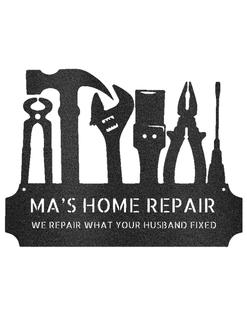 Load image into Gallery viewer, Tool Time Personalized Gifts - Custom Metal Sign
