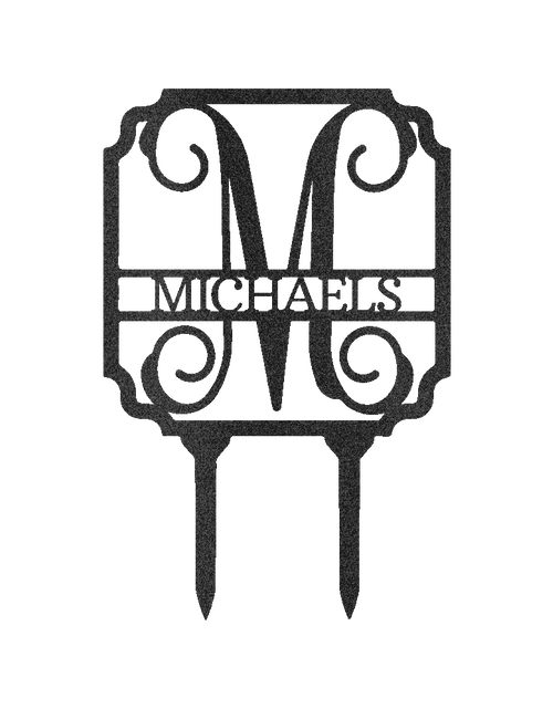Load image into Gallery viewer, Vine Stake Personalized Gifts - Custom Metal Sign
