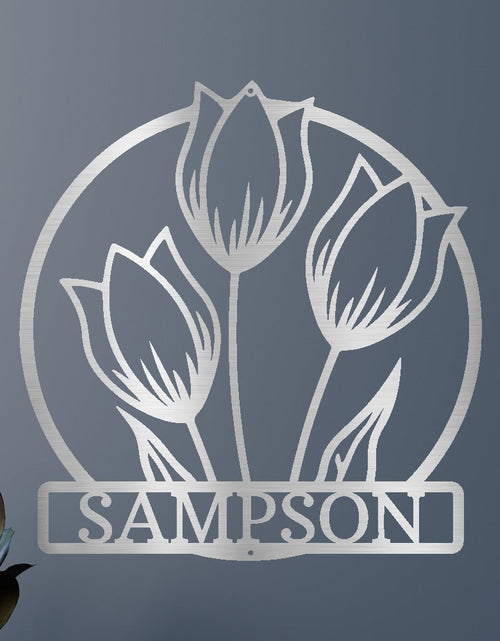 Load image into Gallery viewer, Wild Tulip Personalized Gifts - Custom Metal Sign
