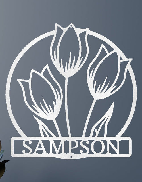Load image into Gallery viewer, Wild Tulip Personalized Gifts - Custom Metal Sign
