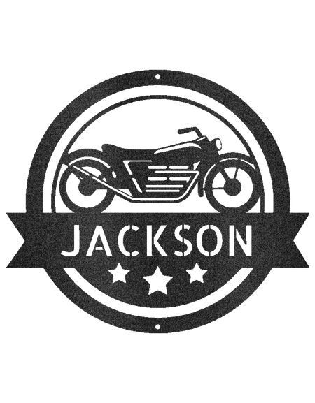 Motosiklet Kişiselleştirilmiş Hediyeler - Özel Metal Tabela