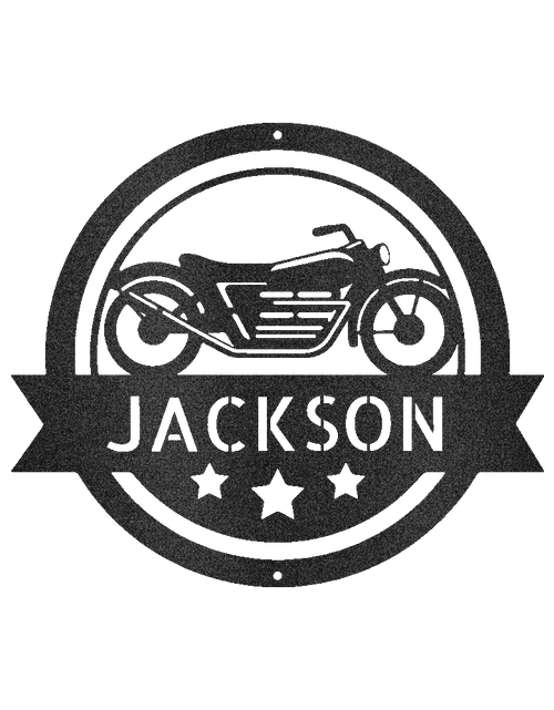 Load image into Gallery viewer, Motorcycle Personalized Gifts - Custom Metal Sign
