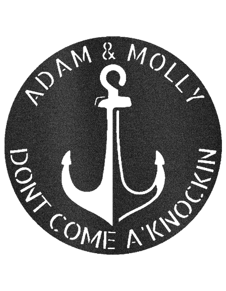 Kişiye Özel Hediyeler - Çapa Plaketi - Özel Metal Tabela