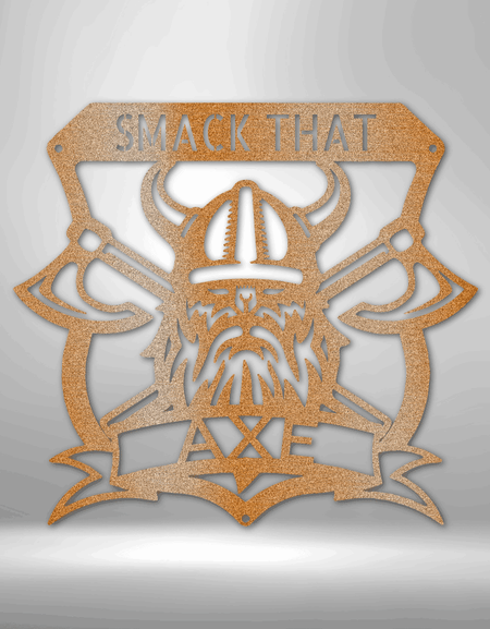 Kişiselleştirilmiş Hediyeler - Özel Metal Tabela - Savaş Baltası Plaketi