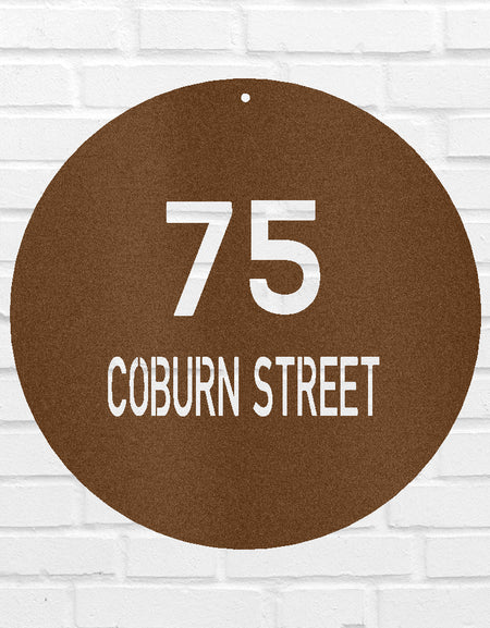 personalized-circle-home-address-metal-wall-art-classic-metal-sign-monogram-485992