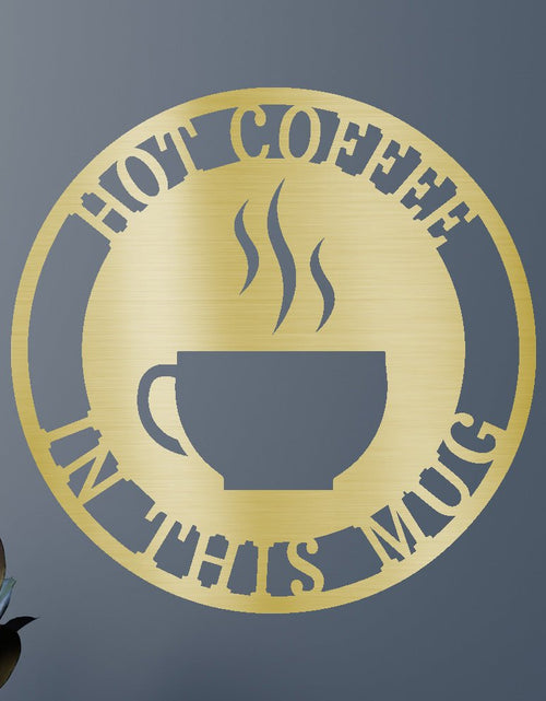 Load image into Gallery viewer, Coffee Haze Personalized Gifts - Custom Metal Sign
