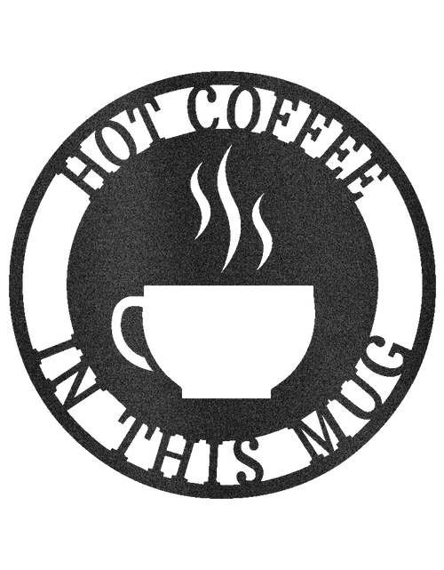 Load image into Gallery viewer, Coffee Haze Personalized Gifts - Custom Metal Sign

