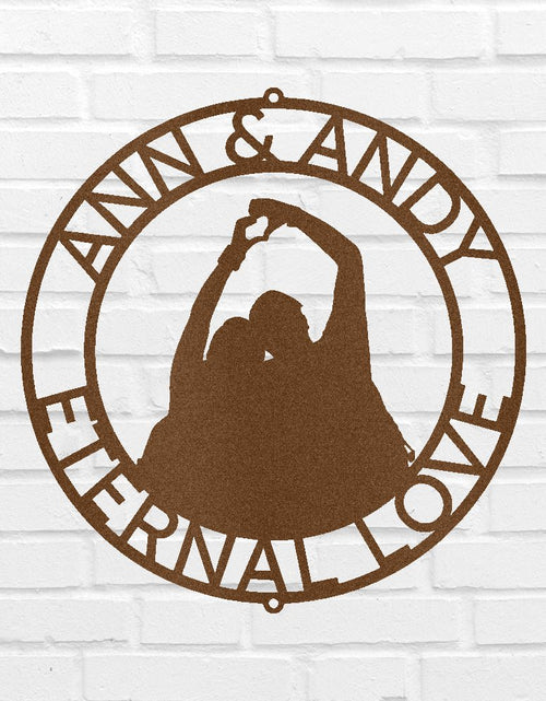 Load image into Gallery viewer, Couple Name Personalized Gifts - Custom Metal Sign, Anniversary/Wedding Gift
