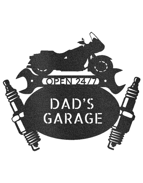 Load image into Gallery viewer, Cruiser Mechanic Garage Personalized Gifts - Custom Metal Sign
