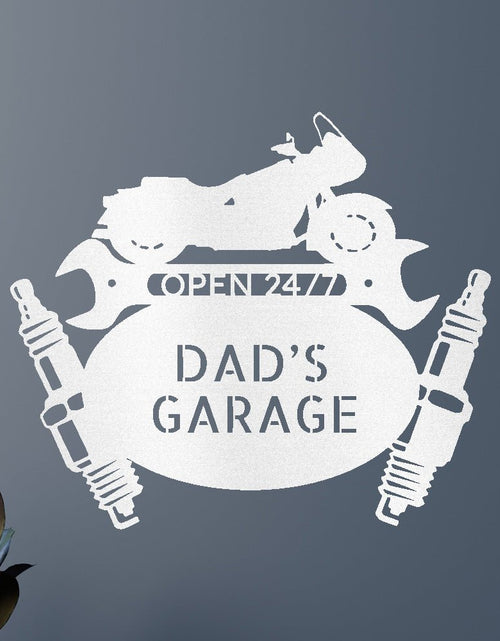 Load image into Gallery viewer, Cruiser Mechanic Garage Personalized Gifts - Custom Metal Sign

