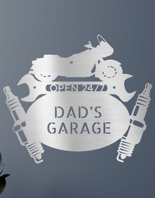 Load image into Gallery viewer, Cruiser Mechanic Garage Personalized Gifts - Custom Metal Sign

