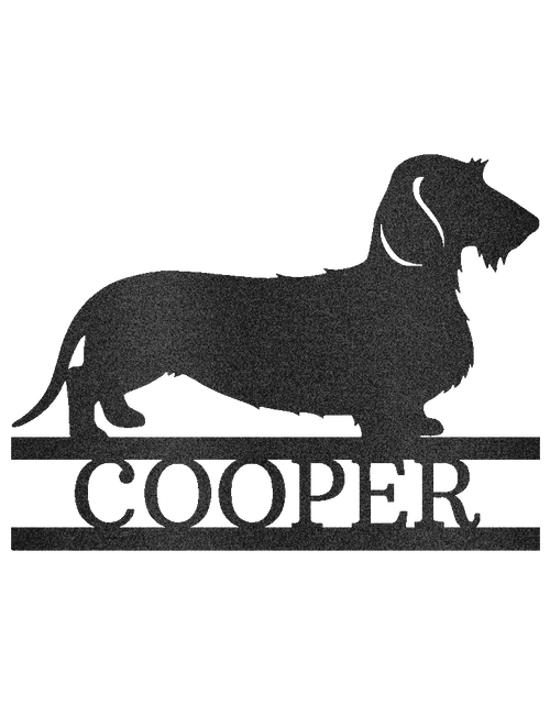 Resmi Galeri görüntüleyicisine yükleyin, Dachshund Kişiye Özel Hediyeler - Özel Metal Tabela
