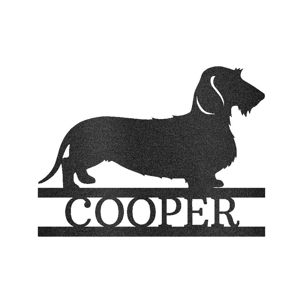 Dachshund Kişiye Özel Hediyeler - Özel Metal Tabela