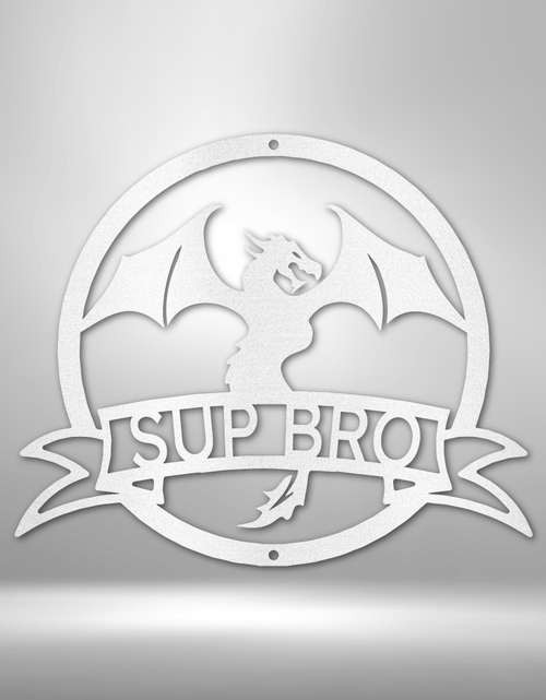 Load image into Gallery viewer, Dragon Banner Personalized Gifts - Custom Metal Sign

