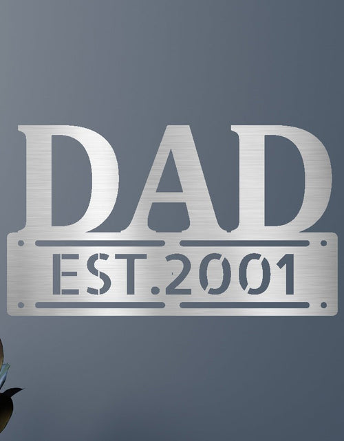 Load image into Gallery viewer, Father&#39;s Day Personalized Gifts - Custom Metal Sign
