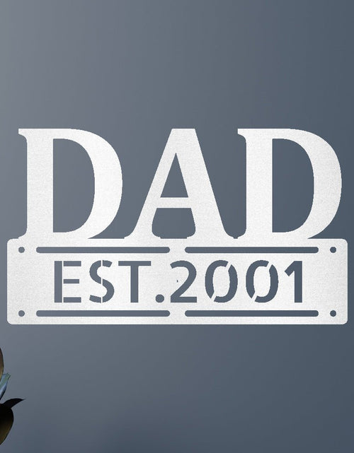 Load image into Gallery viewer, Father&#39;s Day Personalized Gifts - Custom Metal Sign
