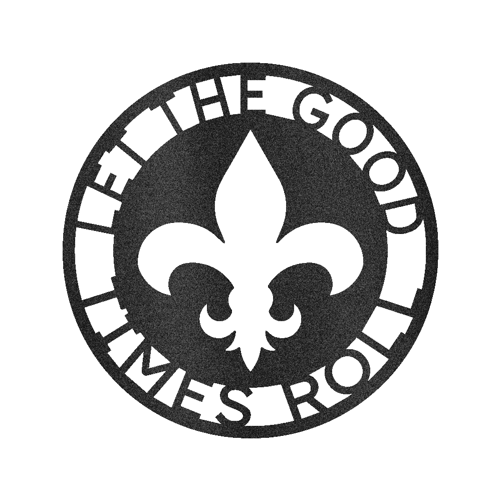Fleur De Lis Yüzük Kişiselleştirilmiş Hediyeler - Özel Metal Tabela