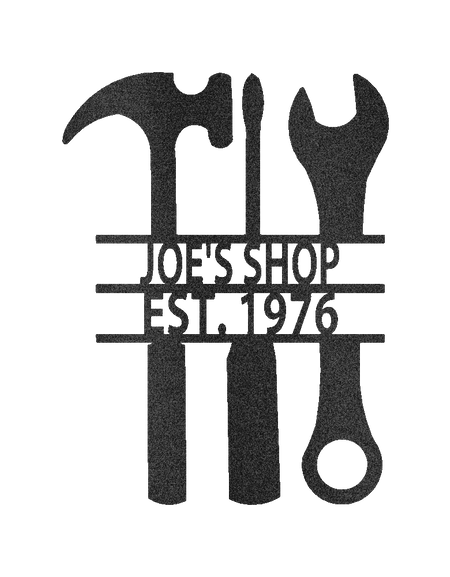 Garage Sign - Custom Metal Sign, Mechanic Gift, Christmas Gift