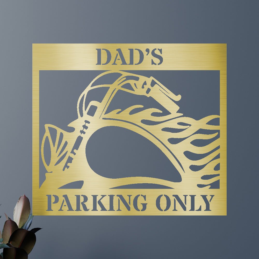 Hog Parking Kişiselleştirilmiş Hediyeler - Özel Metal Tabela