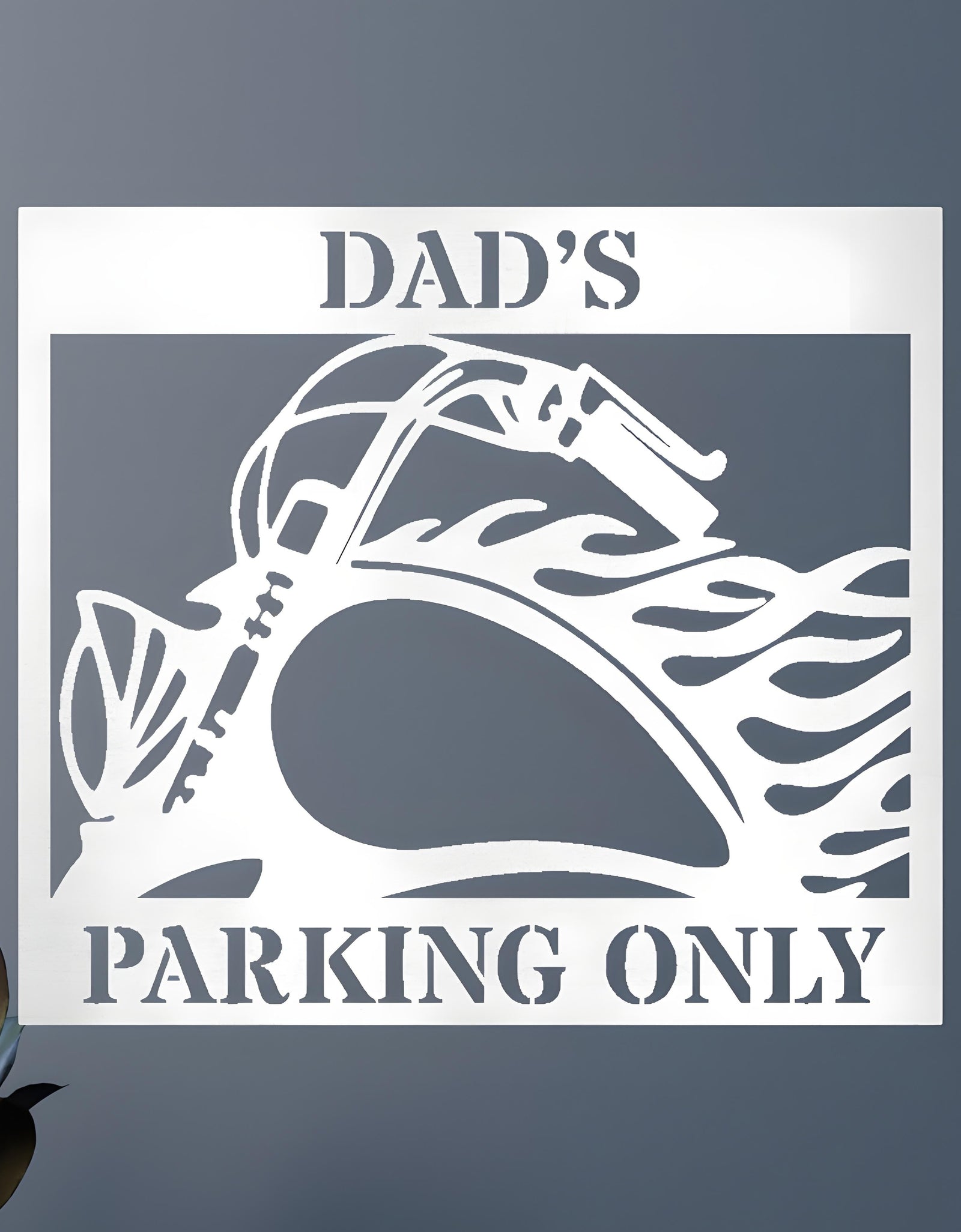Hog Parking Kişiselleştirilmiş Hediyeler - Özel Metal Tabela