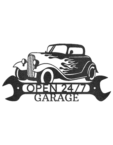 Home Sign - Custom Metal Sign, Gift For Him, Christmas Gifts For Dad