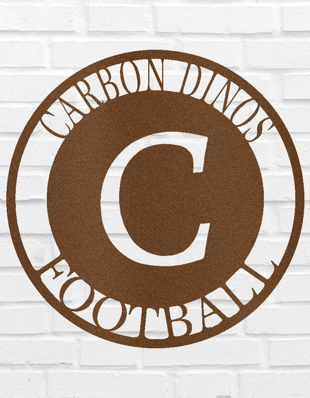 Kişiselleştirilmiş Aile Adı Baş Harfli Hediyeler - Özel Metal Tabela