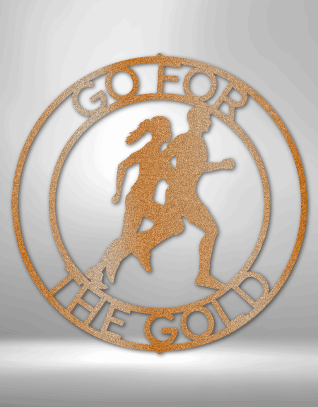 Kişiselleştirilmiş Kros Hediyeleri - Maraton Koşucusu İçin Özel Metal Tabela