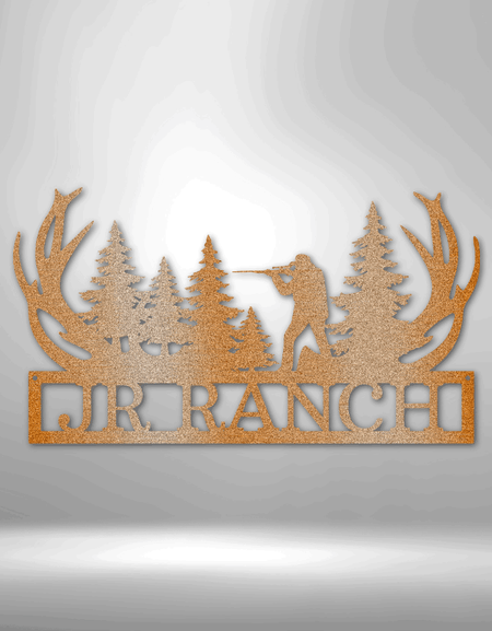 Yaban Hayatı Kampçılığı İçin Kişiselleştirilmiş Hediyeler - Özel Metal Tabela