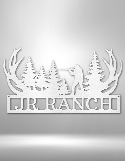Load image into Gallery viewer, Wildlife Camping Personalized Gifts - Custom Metal Sign
