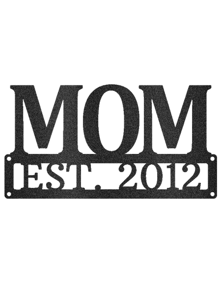Custom Metal Sign for Mom - Personalized Mother’s Day Gift - Wall or Porch Decor