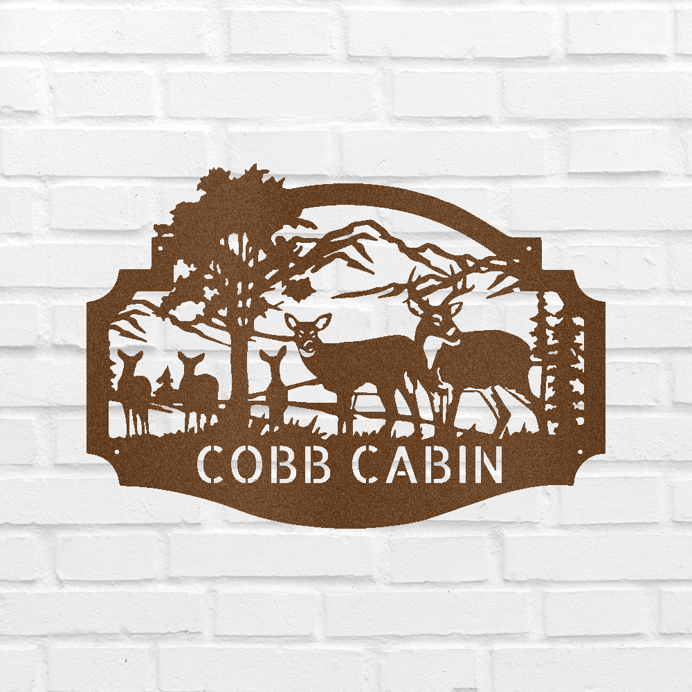 İsim Metal Tabela - Özel Metal Tabela, Yıldönümü/Düğün/Eve Taşınma/Noel Hediyesi