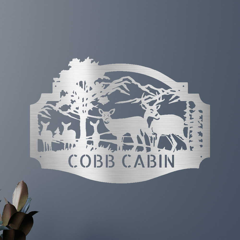 İsim Metal Tabela - Özel Metal Tabela, Yıldönümü/Düğün/Eve Taşınma/Noel Hediyesi