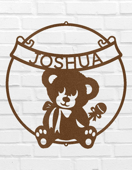 Yenidoğan Bebek Hediyesi - Özel Metal Tabela, Noel Hediyesi