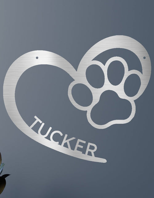 Load image into Gallery viewer, Puppy Lovers Sign - Custom Metal Sign, Gift for Dog Lovers
