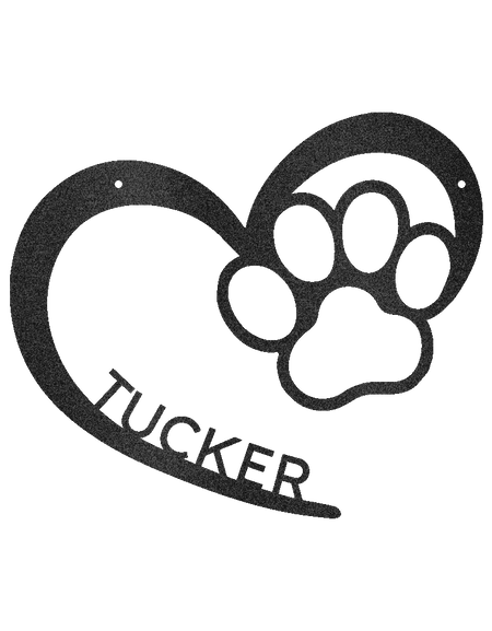 Yavru Köpek Severler Tabelası - Özel Metal Tabela, Köpek Severler İçin Hediye