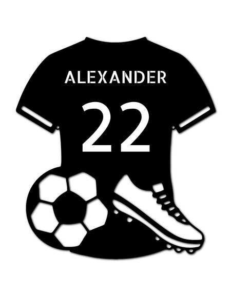 Kişiselleştirilmiş Futbol Forması Hediyeleri - Özel Metal Tabela