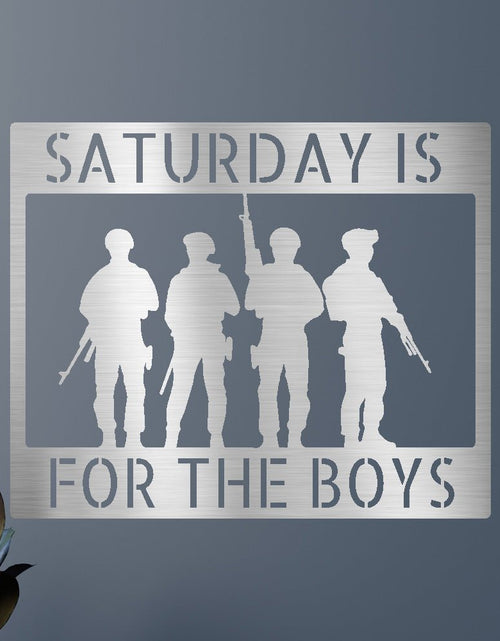 Load image into Gallery viewer, Soldier Personalized Gifts - Custom Metal Sign
