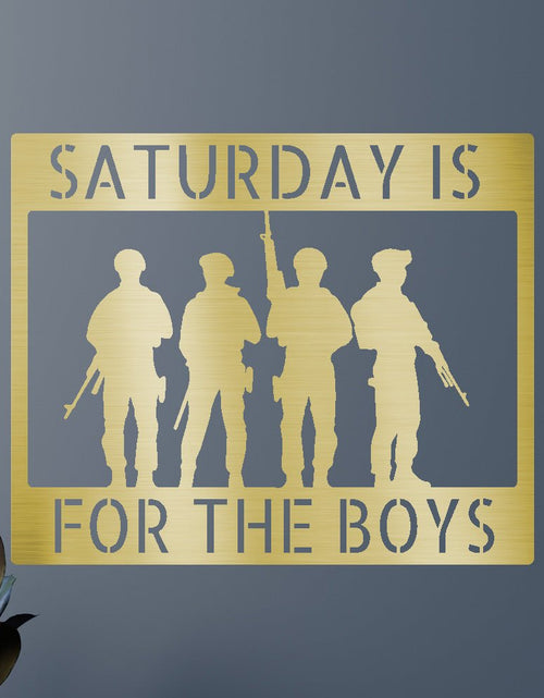 Load image into Gallery viewer, Soldier Personalized Gifts - Custom Metal Sign
