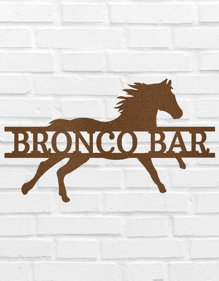 Kişiye Özel Sürat Atı Hediyeleri - Özel Metal Tabela