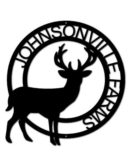 Kişiye Özel Geyik Boynuzu Hediyeleri - Özel Metal Tabela, Noel Hediye Dekoru