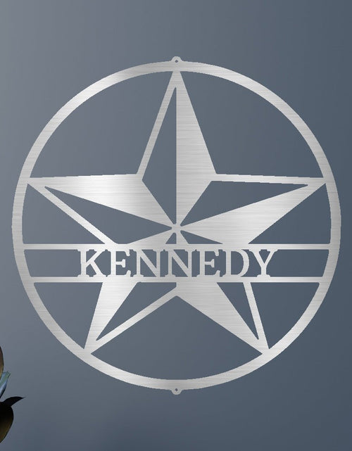 Load image into Gallery viewer, Star Personalized Gifts - Custom Metal Sign

