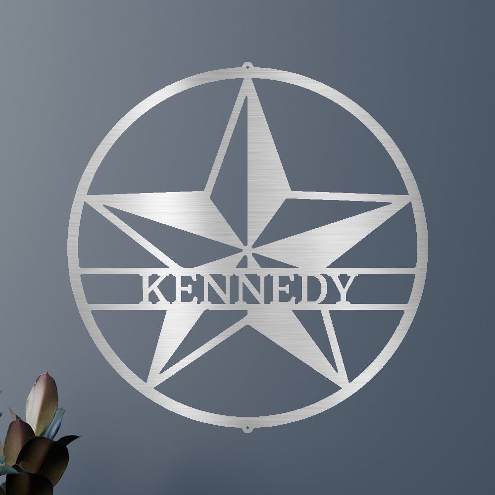 Star Personalized Gifts - Custom Metal Sign