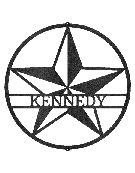 Yıldızlı Kişiselleştirilmiş Hediyeler - Özel Metal Tabela