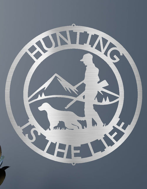 Resmi Galeri görüntüleyicisine yükleyin, The Hunter Kişiselleştirilmiş Hediyeler - Özel Metal Tabela

