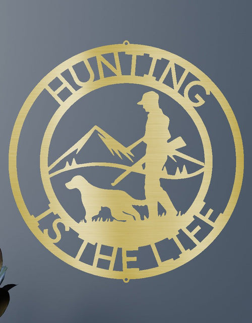 Resmi Galeri görüntüleyicisine yükleyin, The Hunter Kişiselleştirilmiş Hediyeler - Özel Metal Tabela

