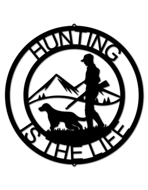 Resmi Galeri görüntüleyicisine yükleyin, The Hunter Kişiselleştirilmiş Hediyeler - Özel Metal Tabela
