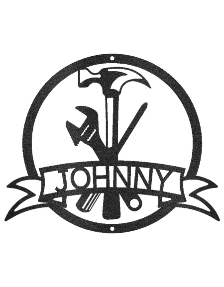 Tool Man Kişiselleştirilmiş Hediyeler - Özel Metal Tabela