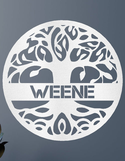 Load image into Gallery viewer, Tree of Life Sign - Custom Metal Sign, Family Tree, Wedding Present
