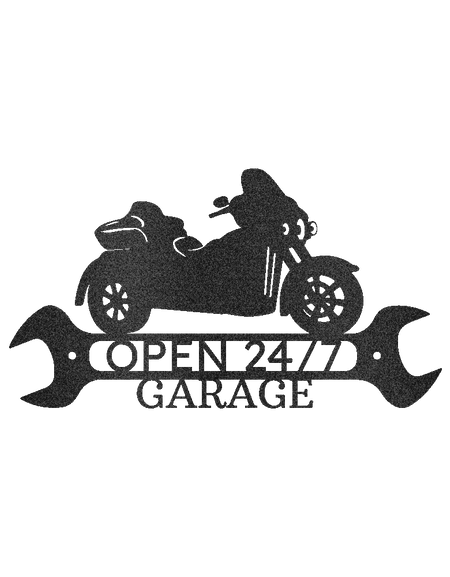 Üç Tekerlekli Bisiklet Mağazası Kişiselleştirilmiş Hediyeler - Özel Metal Tabela